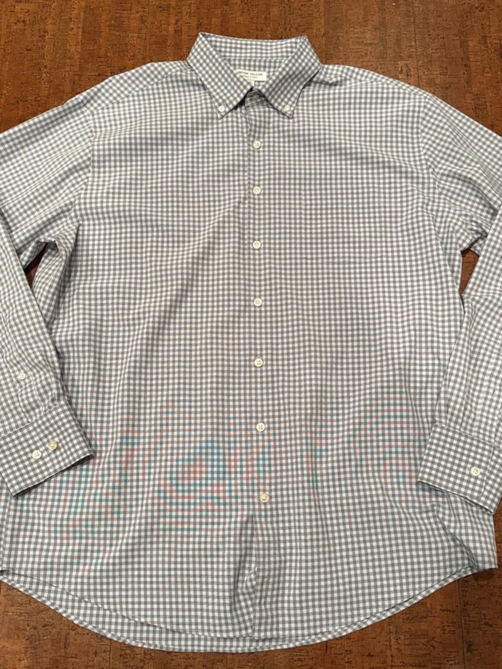 Peter Millar Summer Comfort XL Long Sleeve Button Down Shirt